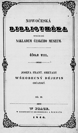 Všeobecný dějepis občanský 3. díl