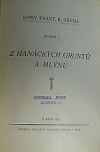 Z hanáckých gruntů a mlýnů