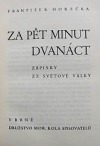 Za pět minut dvanáct