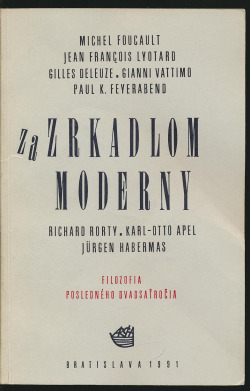 Za zrkadlom moderny