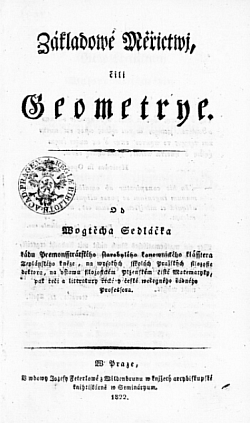Základowé měřictwj čili Geometrye