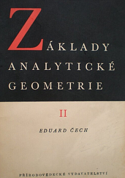 Základy analytické geometrie II.