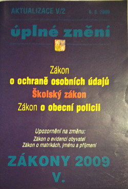 Zákony 2009 V.