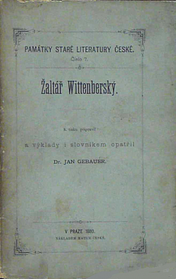 Žaltář Wittenberský