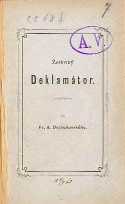 Žertovný deklamátor