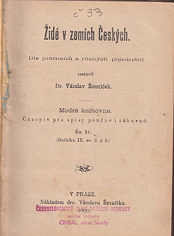 Židé v zemích Českých