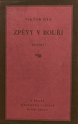 Zpěvy v bouři: Satiry